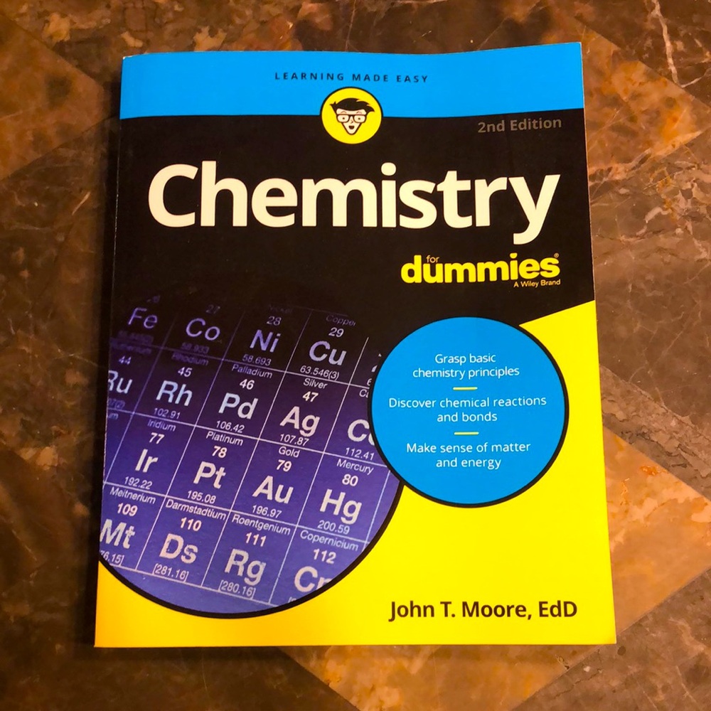 Chemistry for Dummies Book.
